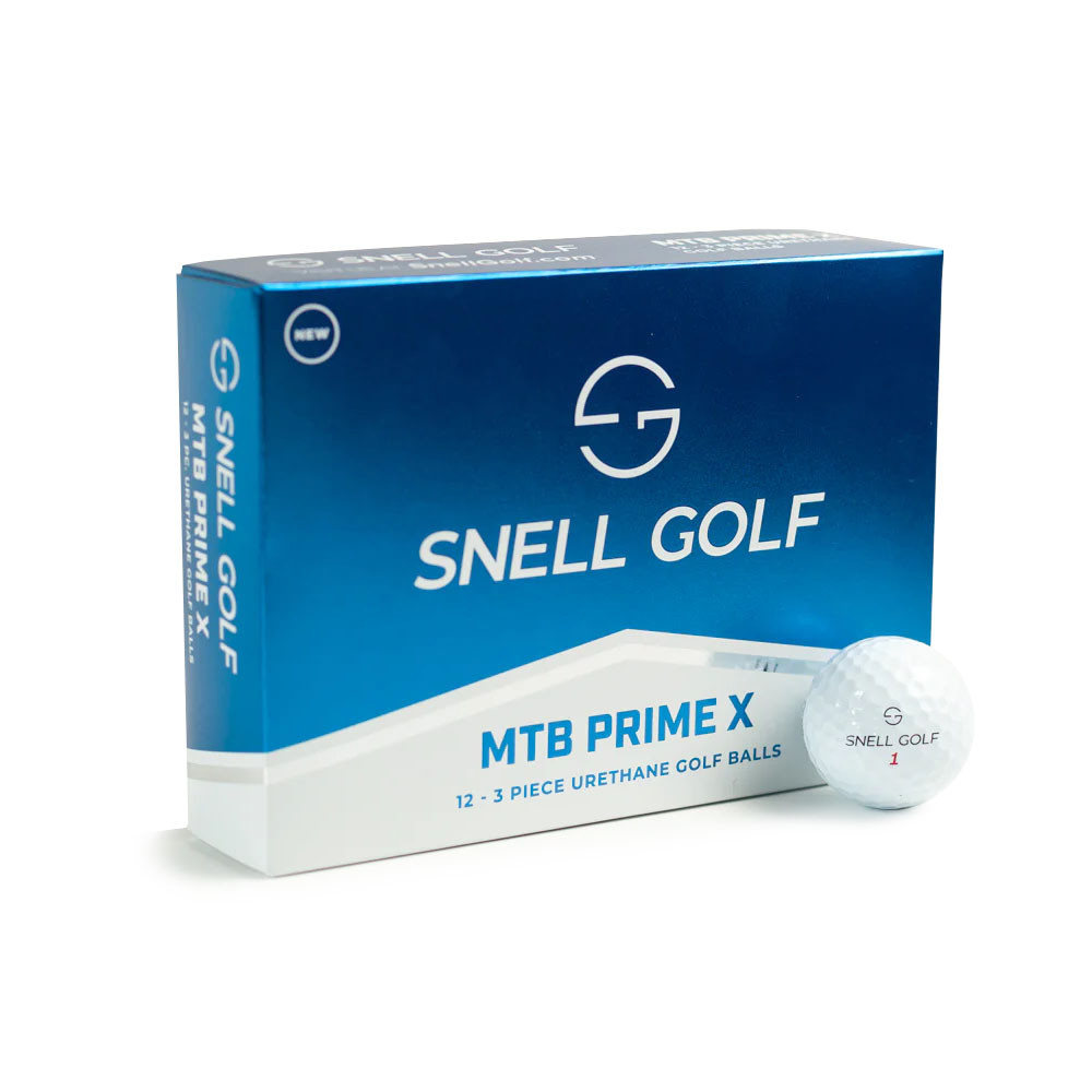 Snell MTB Prime X White Golf Balls - Maple Hill Golf